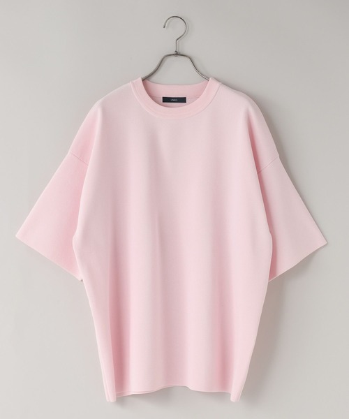 LOWRYS FARM(ローリーズファーム)の「【LFM(U)】14GハーフミラノクルーTSS 676296(Tシャツ/カットソー・メンズ・ブラウン/その他/ライトピンク/ブラック・MEDIUM/LARGE)」の3枚目の写真