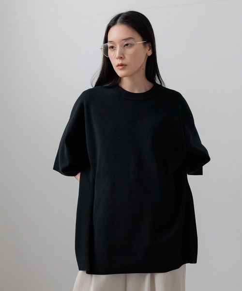 LOWRYS FARM（ローリーズファーム）の「【LFM(U)】１４ＧハーフミラノクルーＴＳＳ/接触冷感　 676296（Tシャツ/カットソー・メンズ・ブラウン/その他/ライトピンク/ブラック・MEDIUM/LARGE）」の18枚目の写真