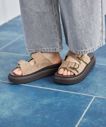 studio CLIP | 軽らくバックルサンダル(サンダル)