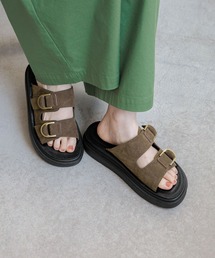 studio CLIP（スタディオクリップ）の「軽らくバックルサンダル（サンダル）」