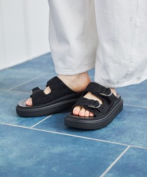 studio CLIP（スタディオクリップ）の「軽らくバックルサンダル（サンダル）」