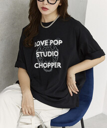 PUBLUX/パブリュクス <機能性素材>CHOPPER アニマル プリント Tシャツ 限定展開