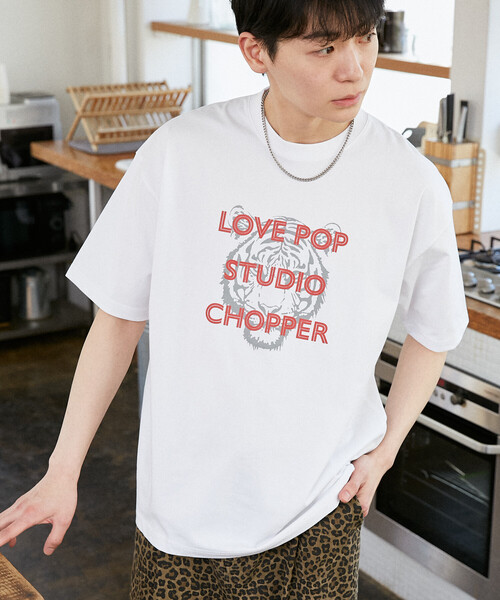 PUBLUX（パブリュクス）の「PUBLUX/パブリュクス ＜機能性素材＞CHOPPER アニマル プリント Tシャツ　限定展開（Tシャツ/カットソー・レディース・ピンク/ホワイト/ブラック・LARGE/MEDIUM/SMALL）」の20枚目の写真