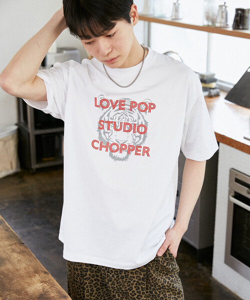 PUBLUX（パブリュクス）の「PUBLUX/パブリュクス ＜機能性素材＞CHOPPER アニマル プリント Tシャツ　限定展開（Tシャツ/カットソー・レディース・ピンク/ホワイト/ブラック・LARGE/MEDIUM/SMALL）」の22枚目の写真