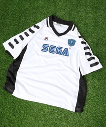 FUNALIVE（ファンアライブ）の「FILA HERITAGE SEGA Vネック スキッパ Tシャツ 半袖（Tシャツ/カットソー）」