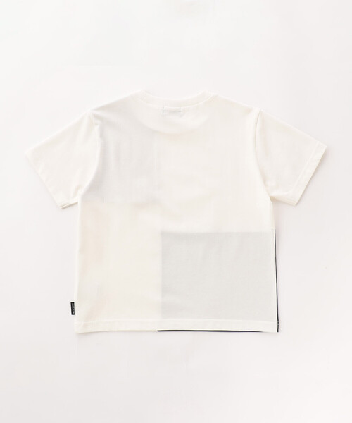 COMME CA ISM(コムサイズム)の「ブロッキング 半袖 Tシャツ(Tシャツ/カットソー・キッズ・ミント/ブラック/ホワイト・110cm/100cm/120cm/150cm/140cm/130cm)」の10枚目の写真