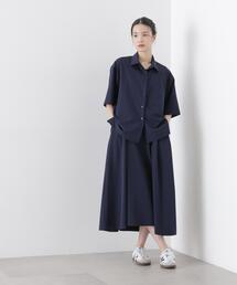 NANO universe（ナノユニバース）の「多機能2wayストレッチ サロペットフレアワンピース(セットアップ可)（ワンピース）」