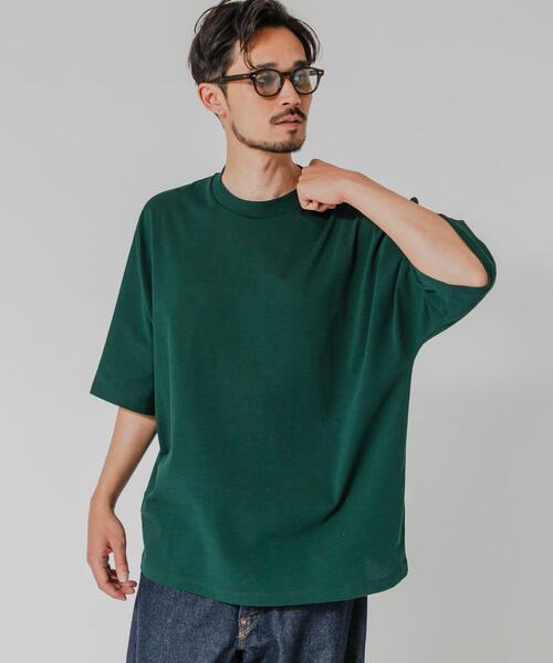 セール】『防シワ』EVER LUSTER DROP LINE T-SHIRTS（Tシャツ