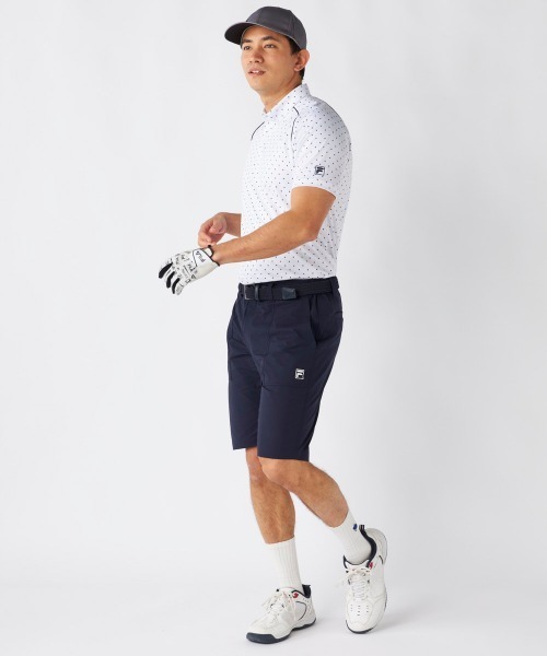 FILA GOLF(フィラゴルフ )の「【FILA GOLF:フィラゴルフ】ドット柄半袖シャツ 遮熱性 接触冷感 ゴルフ(シャツ/ブラウス・メンズ・グレー/ホワイト/ネイビー・XX-LARGE/X-LARGE/LARGE/MEDIUM)」の9枚目の写真