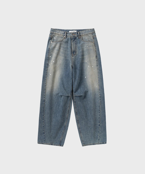 NONBLANK(ノンブランク)の「ワイドカーブデニムパンツ_LIGHT BLUE(その他パンツ・メンズ・ライトブルー・MEDIUM/LARGE/X-LARGE)」の1枚目の写真