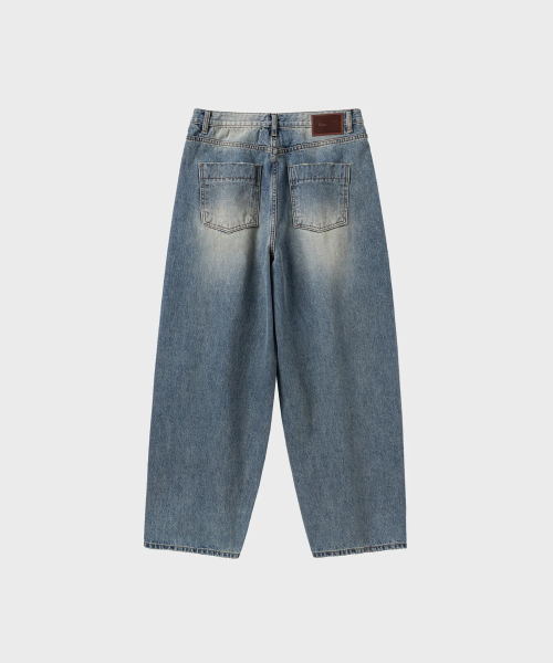 NONBLANK(ノンブランク)の「ワイドカーブデニムパンツ_LIGHT BLUE(その他パンツ・メンズ・ライトブルー・MEDIUM/LARGE/X-LARGE)」の2枚目の写真
