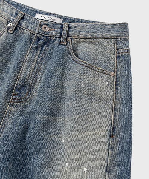 NONBLANK(ノンブランク)の「ワイドカーブデニムパンツ_LIGHT BLUE(その他パンツ・メンズ・ライトブルー・MEDIUM/LARGE/X-LARGE)」の4枚目の写真