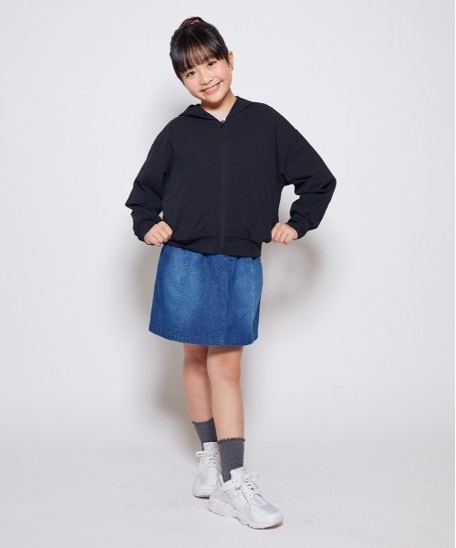 MPS（エムピーエス）の「MPS(エムピーエス)ストレッチＵＶカットジップパーカー（パーカー・キッズ・ブラック/ブルー・120/130/140/150/160/110）」の12枚目の写真