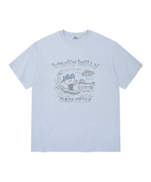 キキトラベルシリーズ江陵Tシャツブルー
