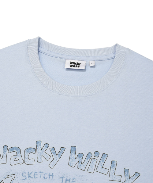 Wacky WiLLy(ワッキーウィリー)の「キキトラベルシリーズ江陵Tシャツブルー(Tシャツ/カットソー・レディース・その他・SMALL/MEDIUM/LARGE/X-LARGE)」の4枚目の写真