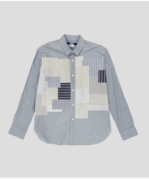 JUNYA WATANABE MAN(ジュンヤワタナベマン)の「MIX PATCHWORK COTTON SHIRTS(シャツ/ブラウス・メンズ・ブルー系その他・XS)」の7枚目の写真