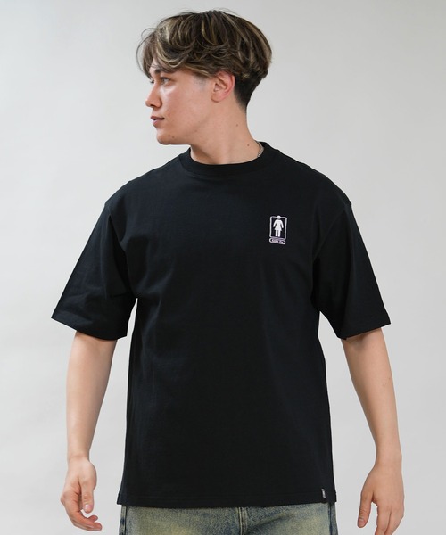girl(ガール)の「【ムラサキスポーツ限定】GIRL/ガール 半袖 Tシャツ ロゴ ワンポイント GR26STM01(Tシャツ/カットソー・メンズ・ブラック/ホワイト・M/L/XL)」の18枚目の写真