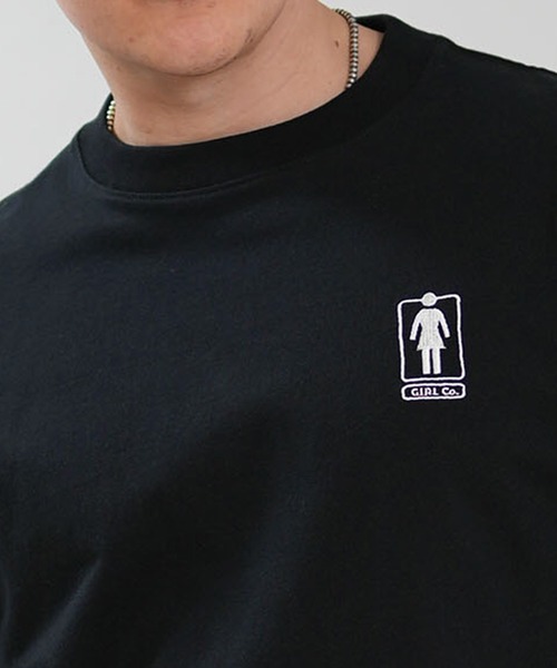 girl(ガール)の「【ムラサキスポーツ限定】GIRL/ガール 半袖 Tシャツ ロゴ ワンポイント GR26STM01(Tシャツ/カットソー・メンズ・ブラック/ホワイト・M/L/XL)」の12枚目の写真