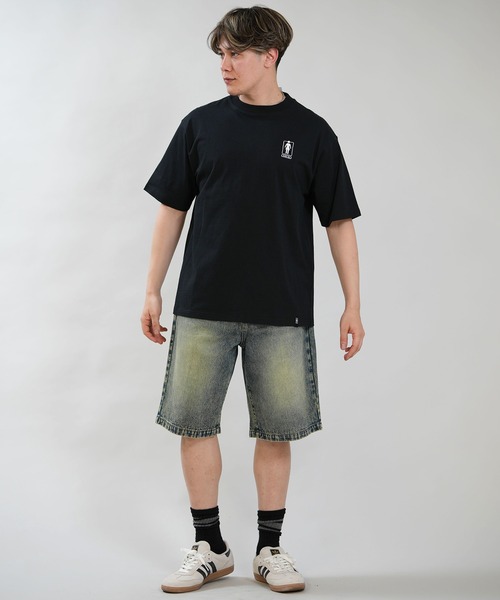 girl(ガール)の「【ムラサキスポーツ限定】GIRL/ガール 半袖 Tシャツ ロゴ ワンポイント GR26STM01(Tシャツ/カットソー・メンズ・ブラック/ホワイト・M/L/XL)」の16枚目の写真