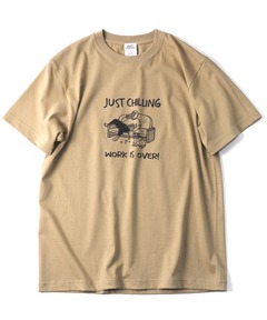 5.6oz JUST CHILLING TEE