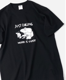 5.6oz JUST CHILLING TEE