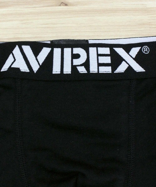 AVIREX(アヴィレックス)の「AX BASIC 3P BOXER SHORTS(ボクサーパンツ・メンズ・ブラック・XL/L/M)」の9枚目の写真