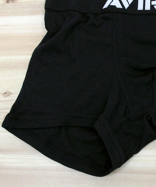 AVIREX(アヴィレックス)の「AX BASIC 3P BOXER SHORTS(ボクサーパンツ・メンズ・ブラック・XL/L/M)」の10枚目の写真