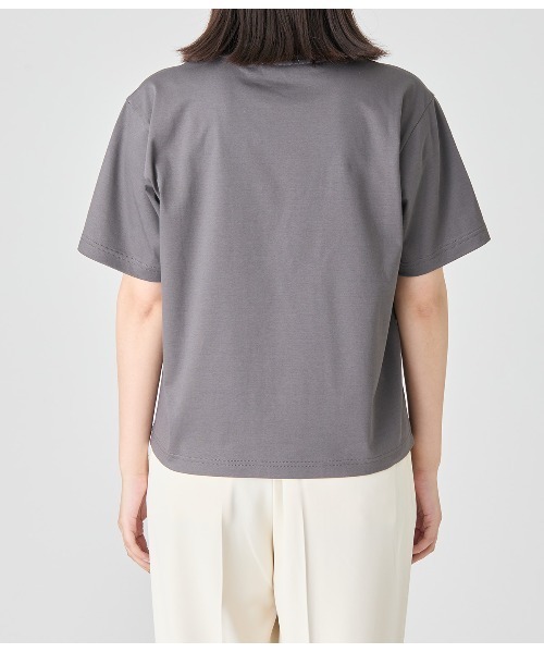 Park Slope NEWYORKER(パークスロープニューヨーカー)の「【滑らかな肌触り・着回し】ROCK FESTA グラフィックTシャツ(Tシャツ/カットソー・レディース・ダークグレー・M/L)」の11枚目の写真