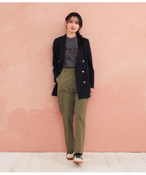 Park Slope NEWYORKER(パークスロープニューヨーカー)の「【滑らかな肌触り・着回し】ROCK FESTA グラフィックTシャツ(Tシャツ/カットソー・レディース・ダークグレー・M/L)」の8枚目の写真