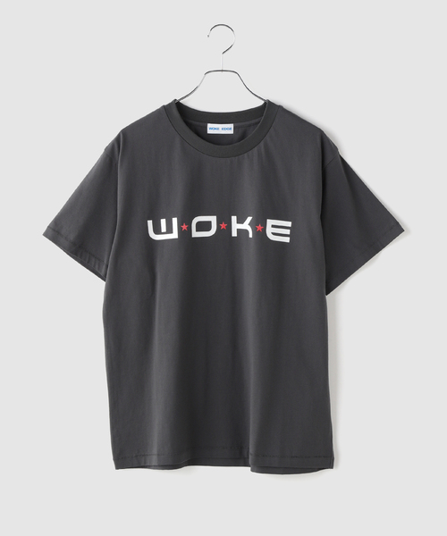 WOKE EDGE(ウォークエッジ)の「WOKE EDGE / ウォークエッジ Dot Star Tee(Tシャツ/カットソー・メンズ・カーキ/チャコールグレー・LARGE/MEDIUM)」の9枚目の写真