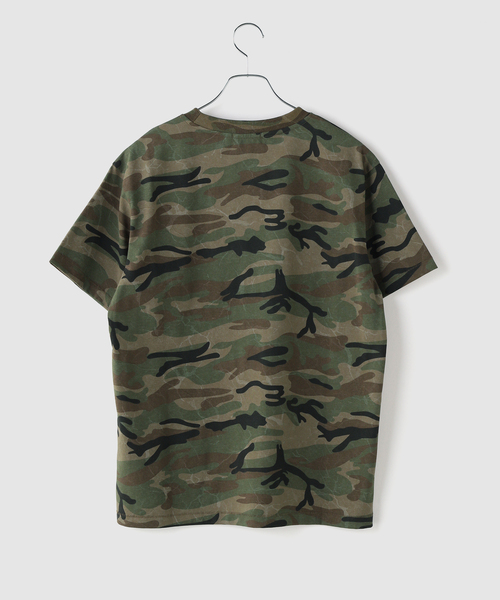 WOKE EDGE(ウォークエッジ)の「WOKE EDGE / ウォークエッジ Dot Star Tee(Tシャツ/カットソー・メンズ・カーキ/チャコールグレー・LARGE/MEDIUM)」の12枚目の写真
