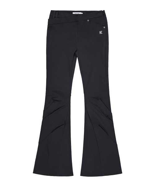 ROCKCAKE(ロックケーキ)の「Wrap Waist Flare Pants - Black(その他パンツ・レディース・その他・SMALL/MEDIUM/LARGE)」の1枚目の写真