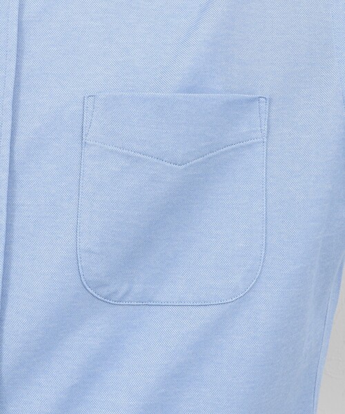 NOLLEY’S（ノーリーズ）の「《ビジカジ対応》カノコテープ ボタンダウンシャツ 26SS（シャツ/ブラウス・メンズ・ベージュ/ダークネイビー/ブルー・S/M/L/XL）」の6枚目の写真