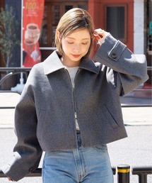 ブランド古着】ジップアップブルゾン（ブルゾン）｜theory luxe