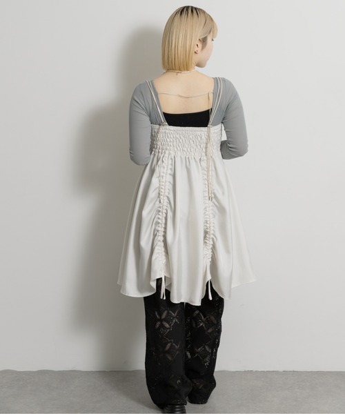 THE GOODLAND MARKET(ザグッドランドマーケット)の「cwtch FLOWER MINI DRESS(ワンピース・レディース・オレンジ/ホワイト・FREE)」の14枚目の写真