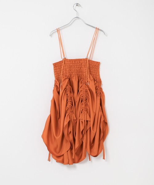 THE GOODLAND MARKET(ザグッドランドマーケット)の「cwtch FLOWER MINI DRESS(ワンピース・レディース・オレンジ/ホワイト・FREE)」の18枚目の写真
