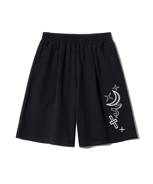 GAKKAI UNIONS(ガッカイユニオンズ)の「ルナディストート バミューダパンツ ブラック(その他パンツ・メンズ・その他・SMALL/MEDIUM/LARGE/X-LARGE)」の3枚目の写真
