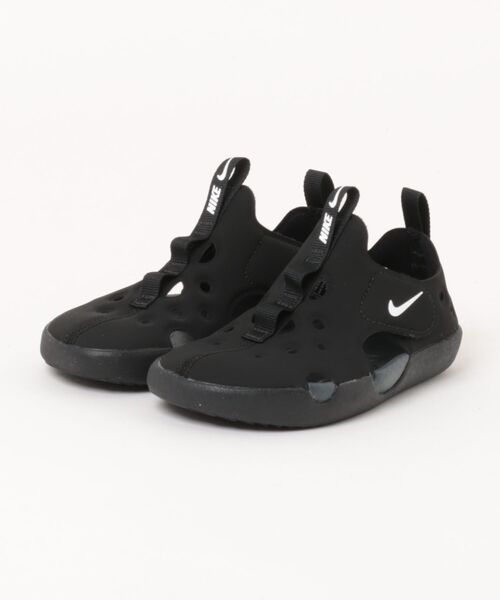 NIKE(ナイキ)の「【NIKE】ナイキ SUNRAY PROTECT 4 PS(サンレイ プロテクト 4 PS)HF6277(サンダル・キッズ・ブラック/ピンク/ブルー・17.0cm/18.0cm/19.0cm/20.0cm/21.0cm/22.0cm)」の1枚目の写真