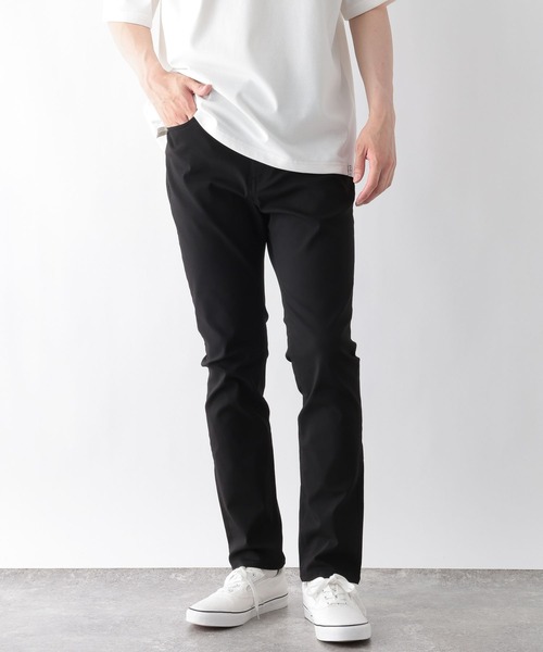GLOBAL WORK(グローバルワーク)の「スゴラクストレッチスキニーパンツ/670361(デニムパンツ・メンズ・ブラック/ダークブルー・LARGE/SMALL/X-LARGE/MEDIUM)」の2枚目の写真