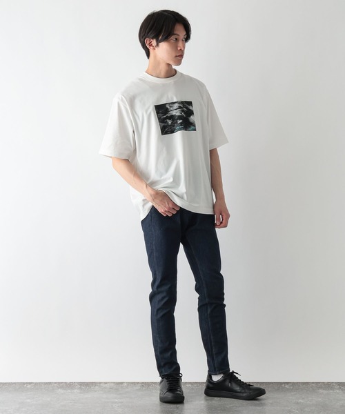 GLOBAL WORK(グローバルワーク)の「スゴラクストレッチスキニーパンツ/670361(デニムパンツ・メンズ・ブラック/ダークブルー・LARGE/SMALL/X-LARGE/MEDIUM)」の11枚目の写真