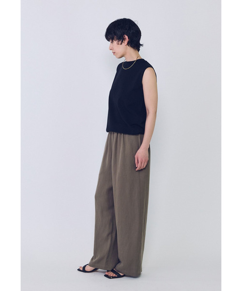 1er Arrondissement(プルミエアロンディスモン)の「ボクシーニットタンクトップ(ニット/セーター・レディース・ライトグレー/ブラック系その他3/オフホワイト・FREE)」の8枚目の写真
