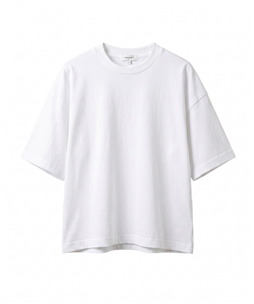 UNDEROFF(アンダーオフ)の「オーバーサイズクールドライバックカット半袖Tシャツホワイト(Tシャツ/カットソー・メンズ・ホワイト・MEDIUM/LARGE/X-LARGE)」の2枚目の写真