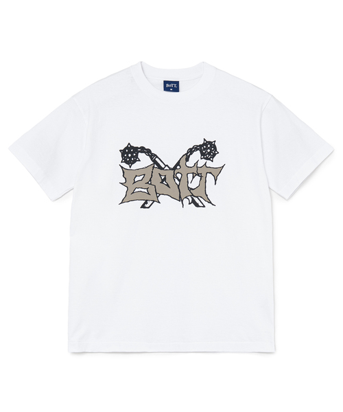 BOTT(ボット)の「BoTT / ボット Flail Tee(Tシャツ/カットソー・メンズ・ホワイト/ブラック/カーキ・X-LARGE/LARGE/MEDIUM)」の1枚目の写真