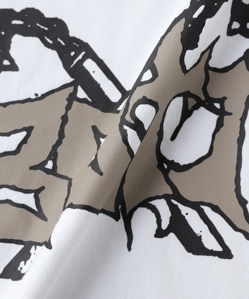 BOTT(ボット)の「BoTT / ボット Flail Tee(Tシャツ/カットソー・メンズ・ホワイト/ブラック/カーキ・X-LARGE/LARGE/MEDIUM)」の11枚目の写真