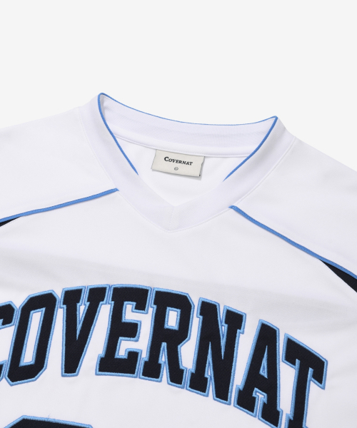 COVERNAT（カバーナット）の「ブロックコアメッシュTシャツホワイト（Tシャツ/カットソー・レディース・その他・SMALL/MEDIUM/LARGE/X-LARGE/XX-LARGE）」の10枚目の写真
