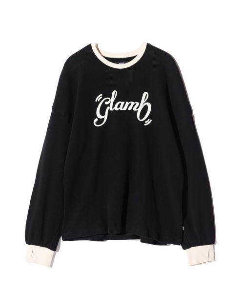 glamb(グラム)の「All Purpose Waffle Cutsew / オールパーポーズワッフルカットソー(Tシャツ/カットソー・メンズ・ブラウン/ブラック/ブルー・S/M/L)」の4枚目の写真