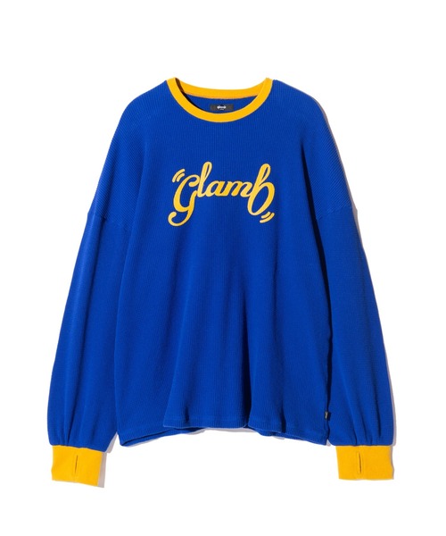glamb(グラム)の「All Purpose Waffle Cutsew / オールパーポーズワッフルカットソー(Tシャツ/カットソー・メンズ・ブラウン/ブラック/ブルー・S/M/L)」の6枚目の写真