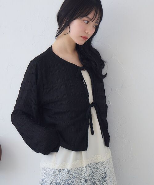 RETRO GIRL(レトロガール)の「裾レースチュニックキャミOP(ワンピース・レディース・ホワイト系その他/オフホワイト/ブラック・FREE)」の16枚目の写真