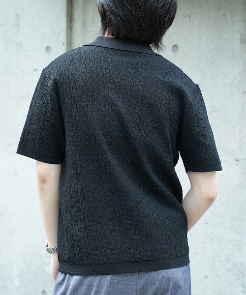 UNION STATION(ユニオンステーション)の「<WEB限定>ワッシャースキッパーポロシャツ(ポロシャツ・メンズ・サックスブルー/ブラック/ネイビー/カーキ・M/L)」の15枚目の写真