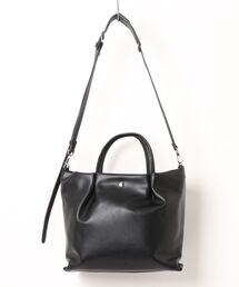 Legato Largo | 肩楽 レザー調 ビジネス 2WAY ショルダー ミニトートバッグ A5収納対応 肩楽シリーズ(ビジネスバッグ)